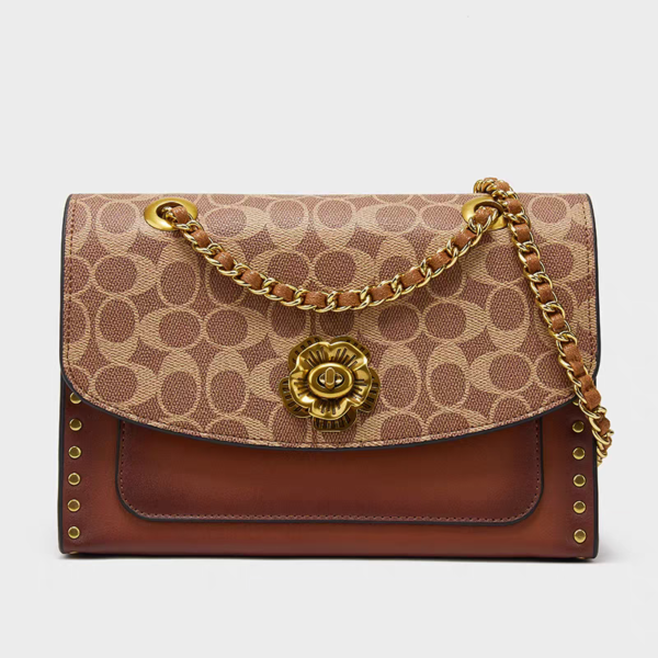 COACH camellia series laties handbag