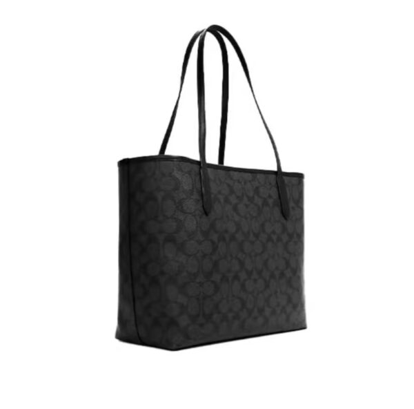 COACH zipper tote bag 25 new - Image 3