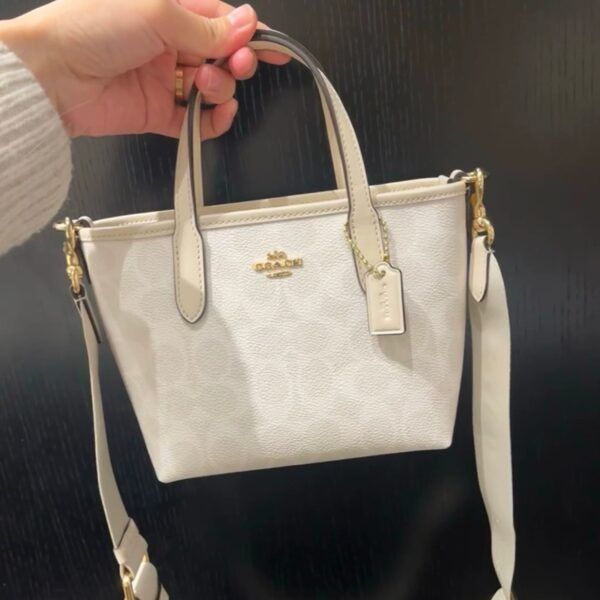City Mini Tote Bag In Signature Canvas CW032 - Image 5
