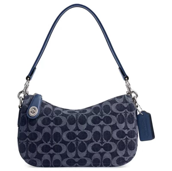Mini Swinger Bag 20 inSingnature Denim