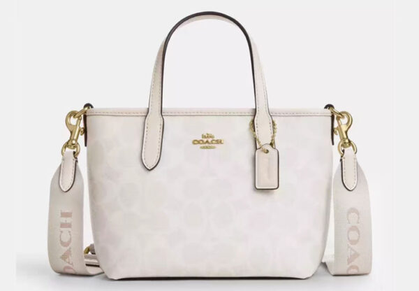 City Mini Tote Bag In Signature Canvas CW032
