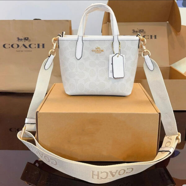 City Mini Tote Bag In Signature Canvas CW032 - Image 2