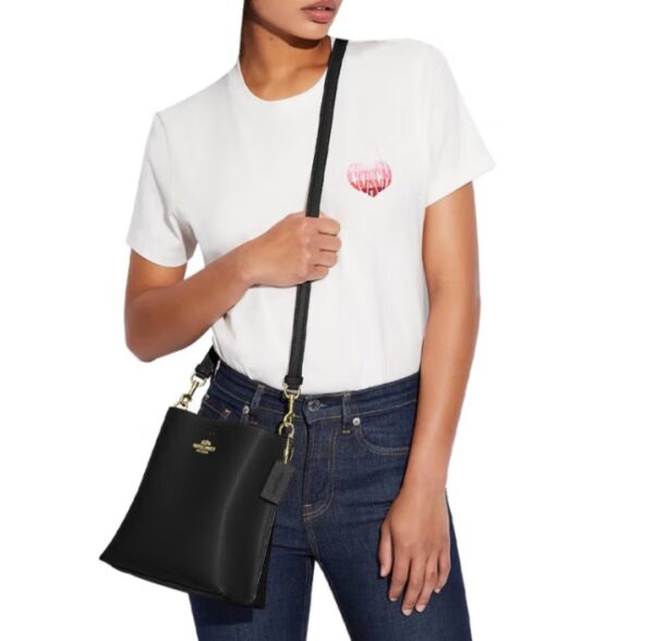 COACH solid color simple luxury small bag - Image 5