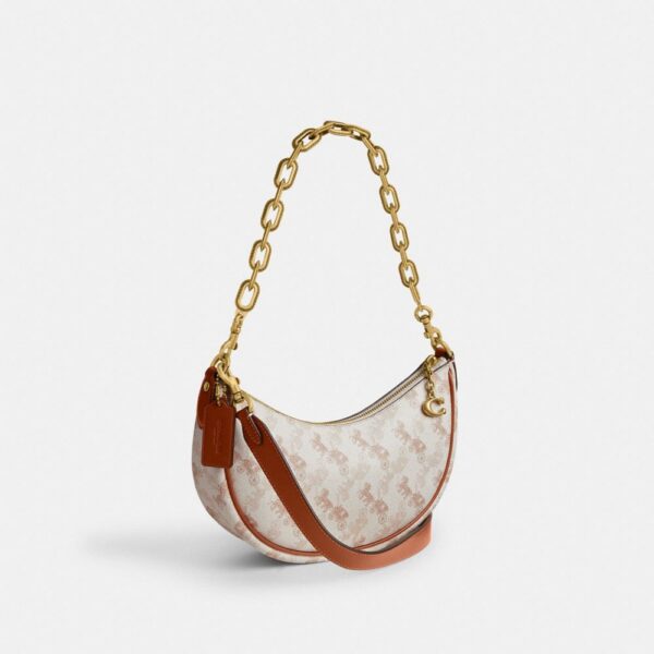 Horse-drawn carriage printed MIRA shoulder bag - Image 2