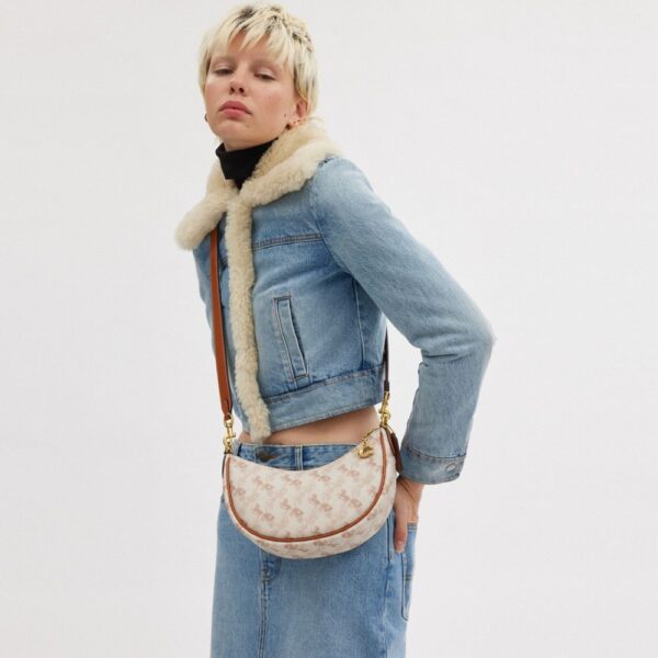 Horse-drawn carriage printed MIRA shoulder bag - Image 6