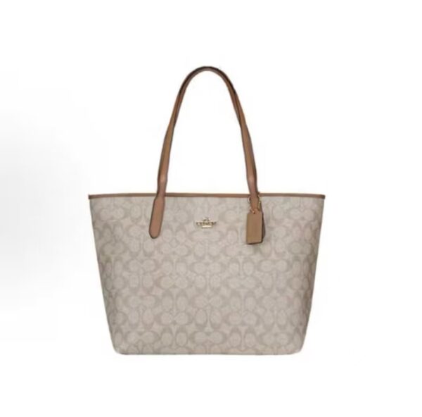 COACH Tote One-Shoulder Joker Shopping Bag