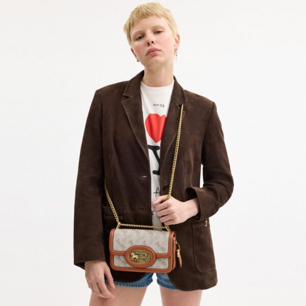 Horse-drawn carriage printed HERO shoulder bag - Image 6
