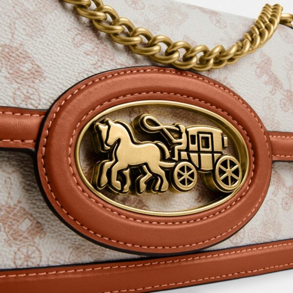 Horse-drawn carriage printed HERO shoulder bag - Image 5