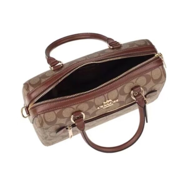 COACH Lady Medium Boston Bucket Bag F83607 - Image 5