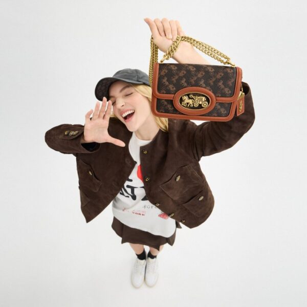 Horse-drawn carriage printed HERO shoulder bag - Image 5