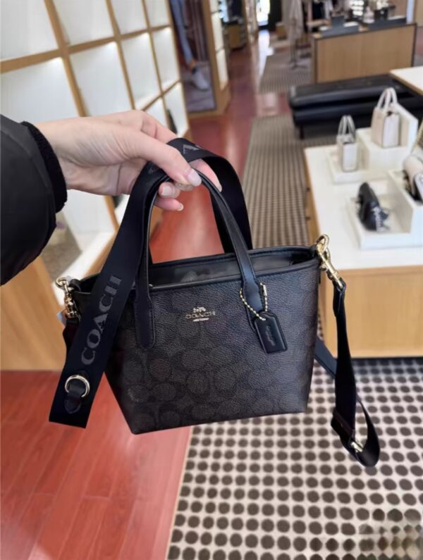 City Mini Tote Bag In Signature Canvas - Image 3
