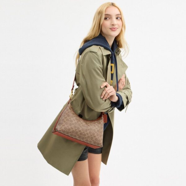 COACH Ladies classic logo JULIET shoulder bag - Image 4