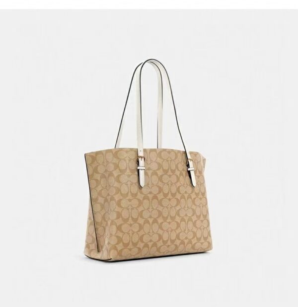 COACH new French printed tote bag fashion classic shoulder bag diagonal handbag - Image 9