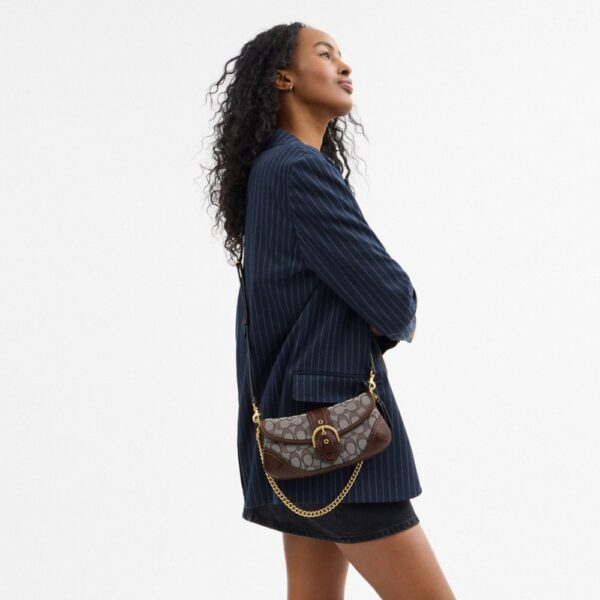 COACH Soho Bag 25 In Signature Jacquard - Image 8