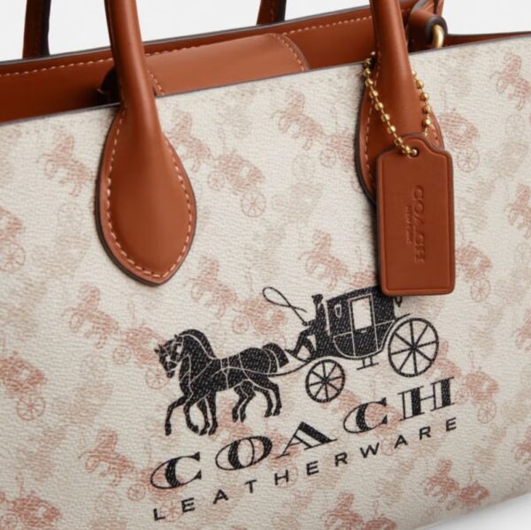 COACH Carriage pattern printing ACE 26 tote bag - Image 7