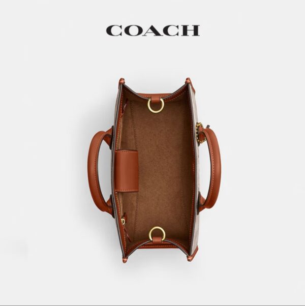 COACH Carriage pattern printing ACE 26 tote bag - Image 4