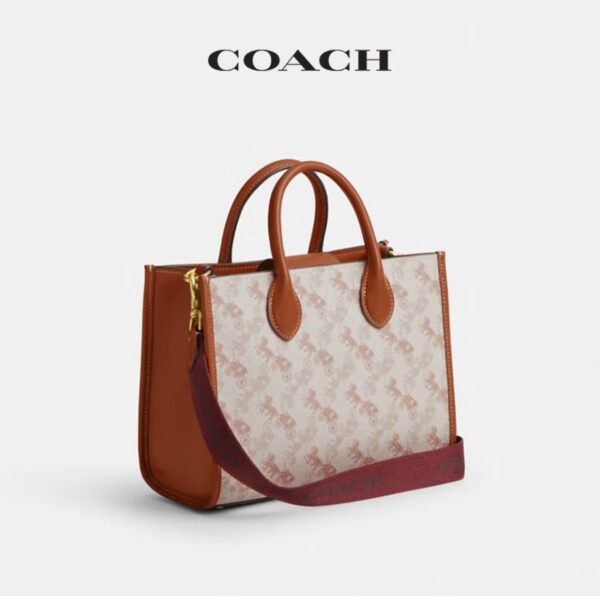 COACH Carriage pattern printing ACE 26 tote bag - Image 3
