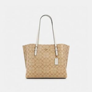 COACH new French printed tote bag fashion classic shoulder bag diagonal handbag