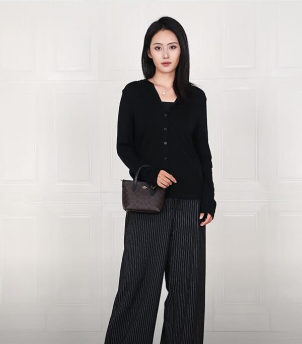 City Mini Tote Bag In Signature Canvas - Image 5