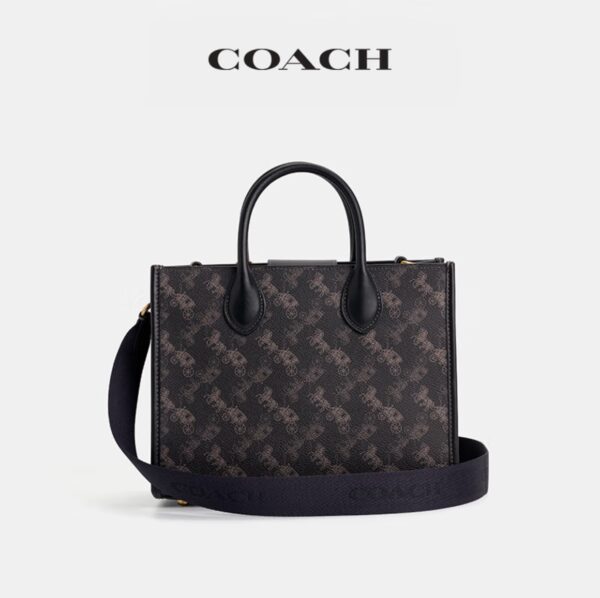 Carriage pattern printing ACE 26 tote bag - Image 5