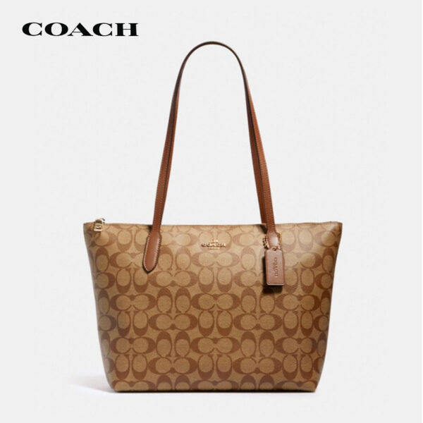 COACH classic minimalist tote bag