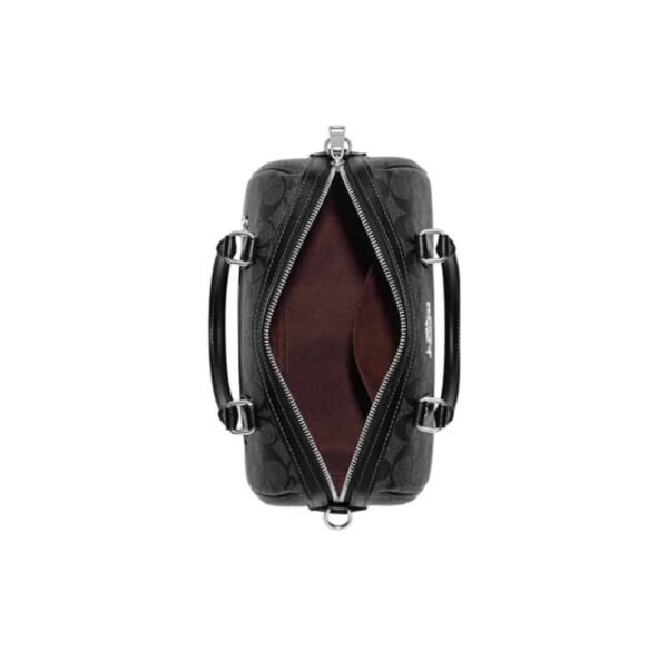 COACH Boston bag portable black CH280 - Image 3