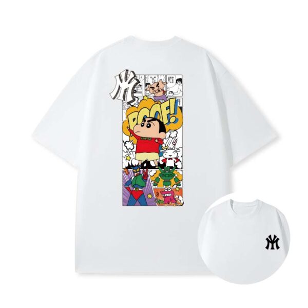 MY short sleeve crayon cartoon box T-shirt - Image 7