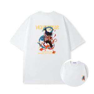 Violent Bear with Short Sleeves Nezha Aobing fought against his back.