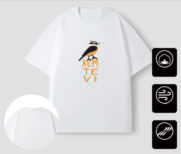Couple bird letter short sleeve - Image 5