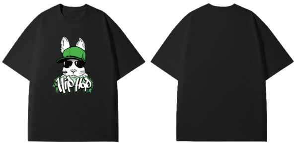 Green hat dog short sleeve - Image 9