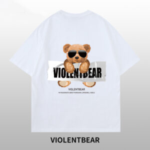 Violent bear tape bear short sleeve