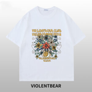 Violent bear men's and women's flowers with the sun and moon