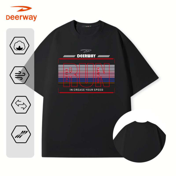 DEERWAY RUN color striped short sleeve - Image 5