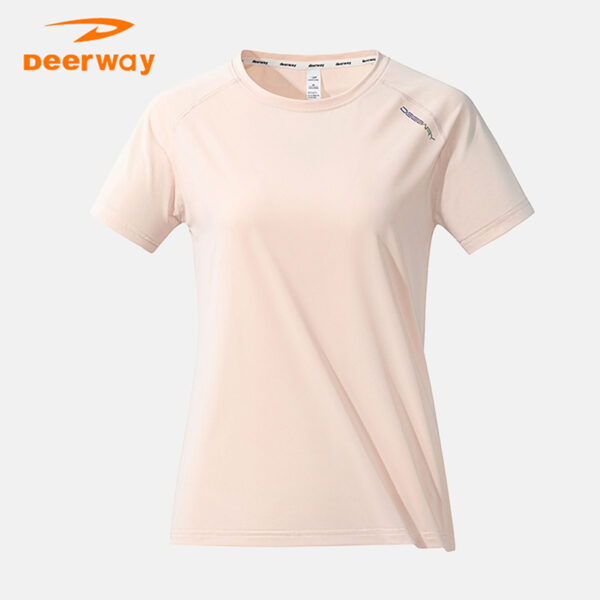 DEERWAY new ice silk ladies' T-shirts couples loose tops, sportswear - Image 5