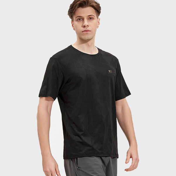 DEERWAY men's speed dry ice silk sportswear short sleeve T-shirt - Image 5