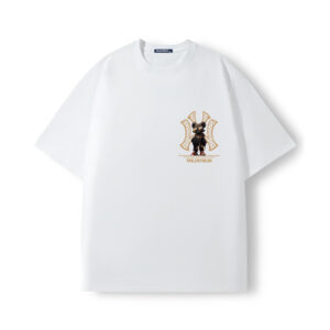 Violent bear NY black glasses bear short sleeve