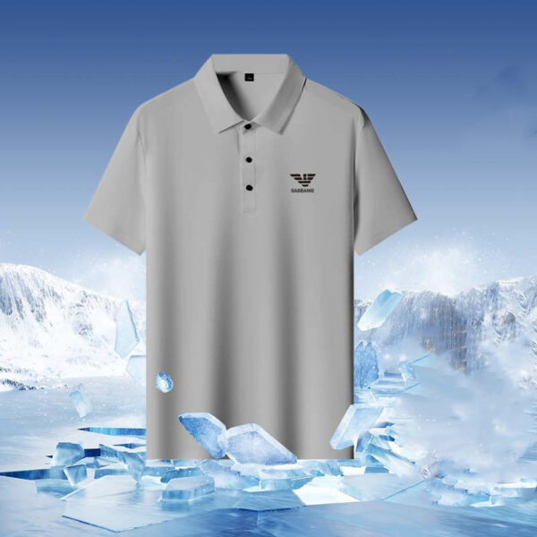 GABBANIE ice silk men's PoloT t-shirt - Image 2