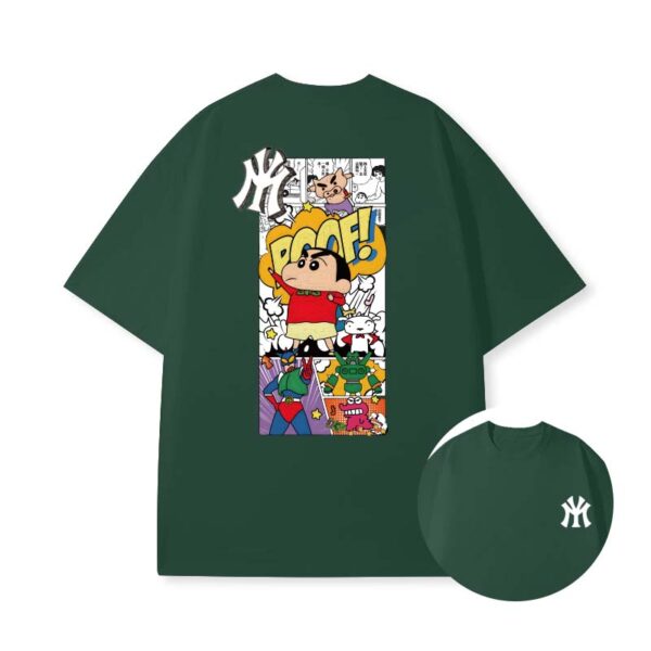 MY short sleeve crayon cartoon box T-shirt - Image 8