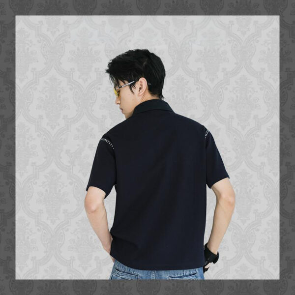 BV New summer Joker POLO T-shirts for men and women couples - Image 3