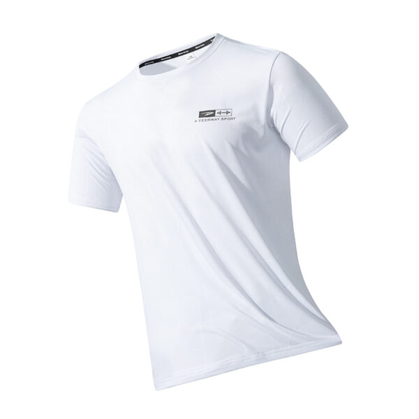 DEERWAY men's speed dry ice silk sportswear short sleeve T-shirt - Image 3