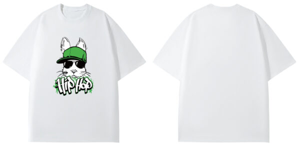 Green hat dog short sleeve - Image 2