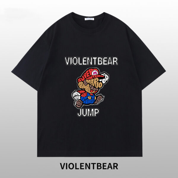 Violent bear Mario villain t-shirt - Image 2
