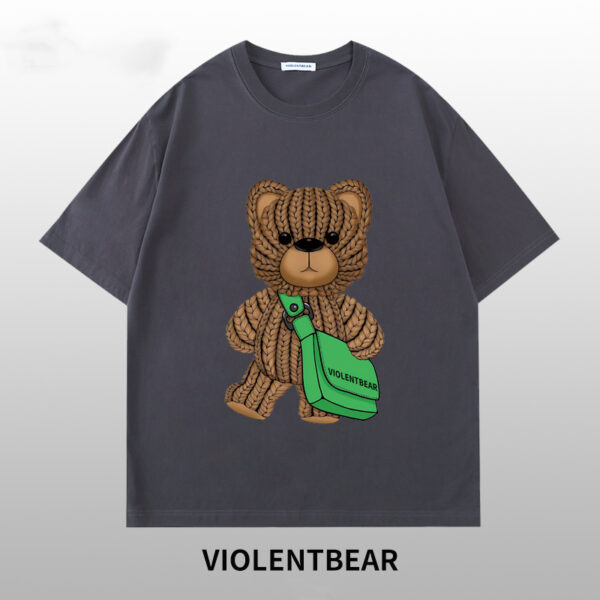 Violent bear green bag short sleeve - Image 3