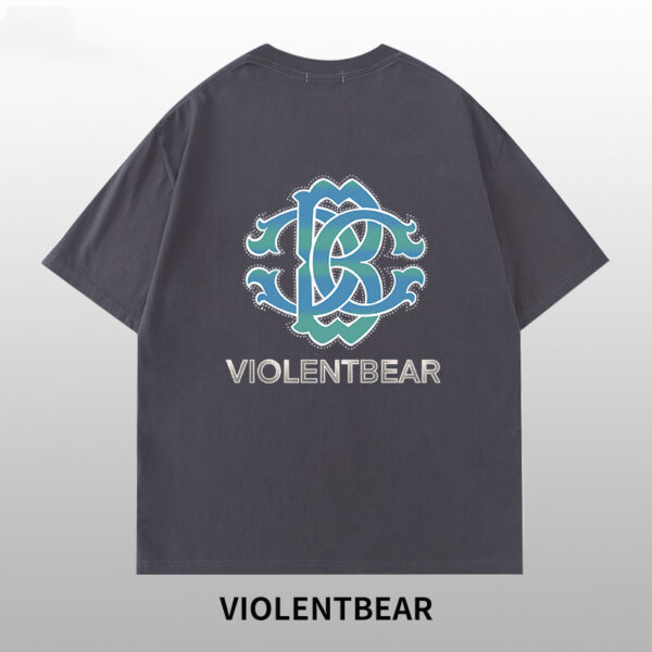 Violent bear b-shaped flower logo - Image 3