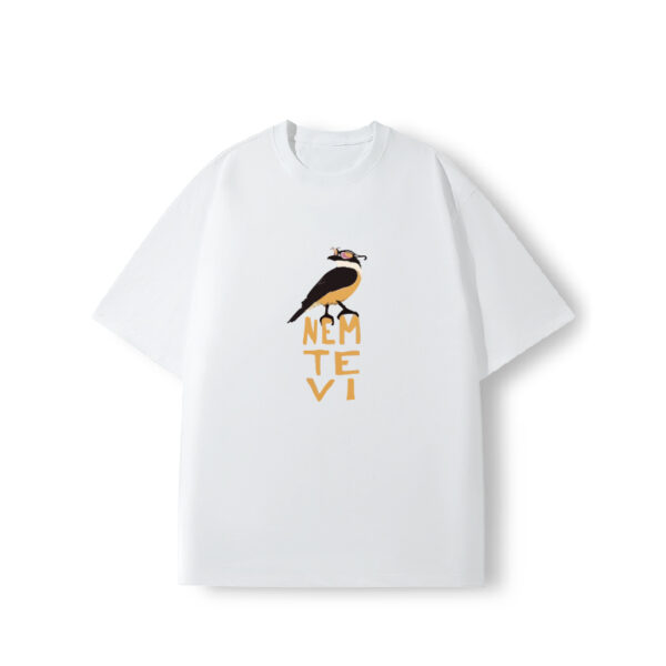 Couple bird letter short sleeve