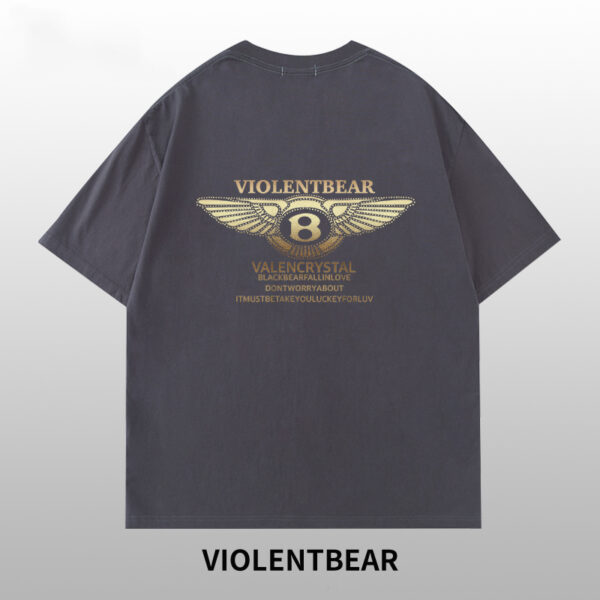 Violent bear wings with golden letters - Image 3