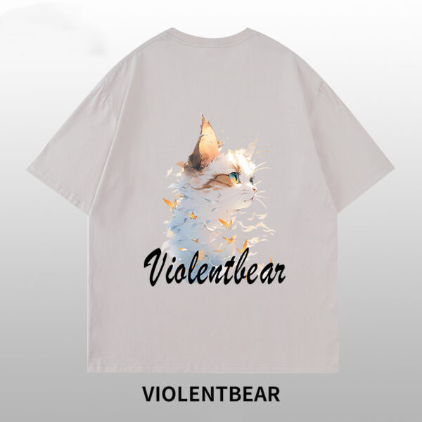 Violent bear sunshine kitten short sleeve - Image 3