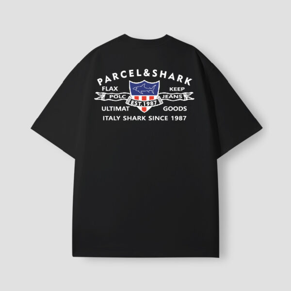 PARCEL&SHARK Aircraft Letter Short Sleeve - Image 4