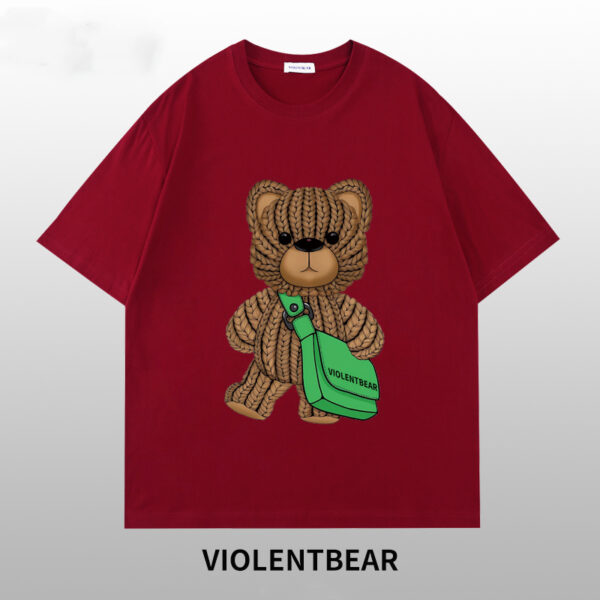 Violent bear green bag short sleeve - Image 4