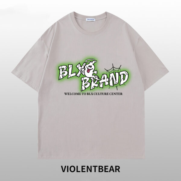 Violent bear kid printed short sleeves - Image 3